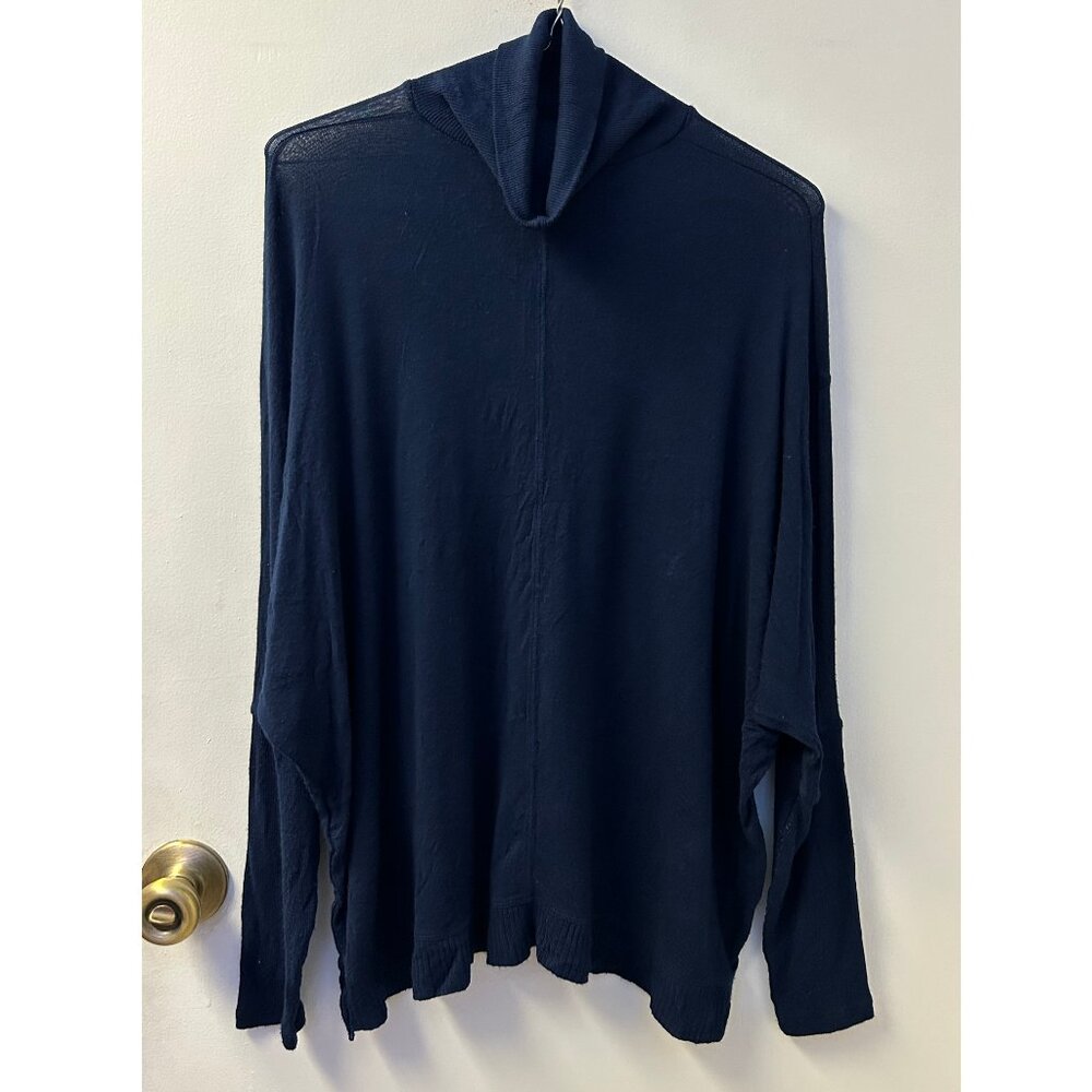 Zara Navy Blue Long Sleeve Shirt